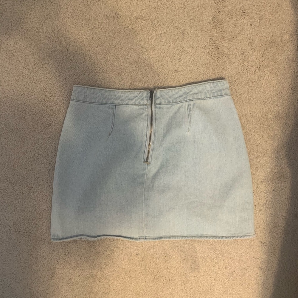 Pa sun Lightwash jean skirt